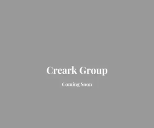Crearkgroup.com(Creark Group) Screenshot