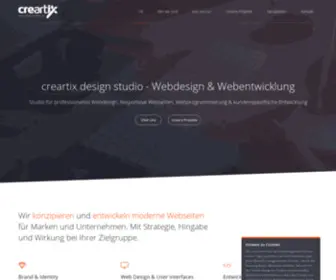 Creartix.de(Agentur für Responsive Webdesign) Screenshot