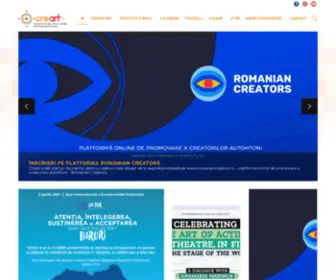Creart.ro(Centrul de Creație Artă și Tradiție al Municipiului Bucuresticreart) Screenshot