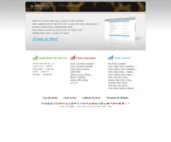 Creartuforo.com(Crear tu foro en MyBB gratis) Screenshot