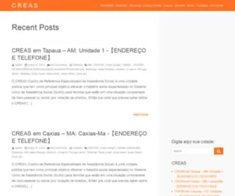 Creas.site(Endereço) Screenshot