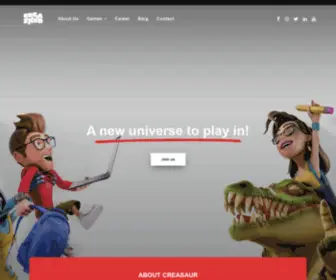 Creasaurco.com(Creasaur Entertainment Co) Screenshot