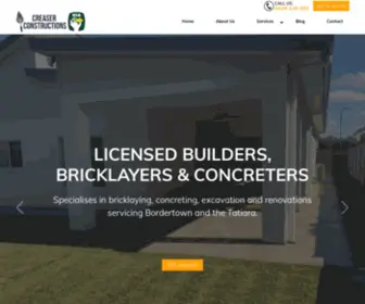 Creaserconstructions.com.au(Licensed Builders) Screenshot