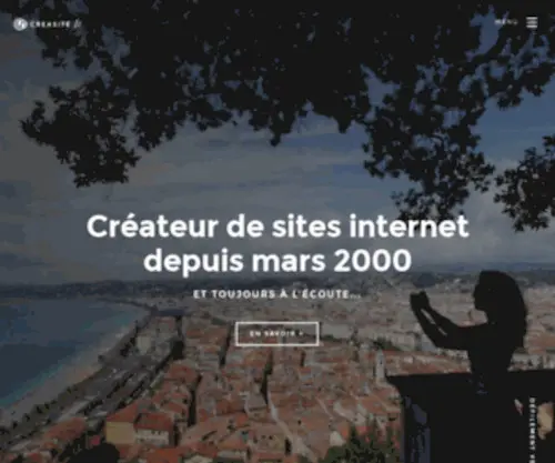 Creasite.fr(Creation de sites internet Nice Alpes Maritimes 06) Screenshot