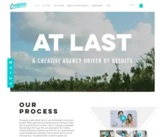 Creatably.com(Creative agency) Screenshot