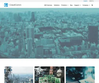 Creatcomm.com(CreatComm Technology) Screenshot