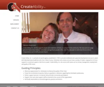 Create-Ability.org(Create-Ability, Inc) Screenshot