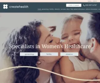 Create-Health.com.au(Create Health) Screenshot