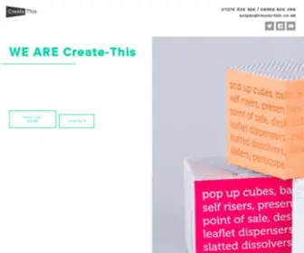 Create-This.co.uk(Create-This Home) Screenshot