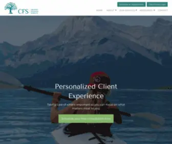 Create-Wealth.com(Creative Financial Services) Screenshot