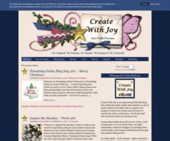 Create-With-JOY.com(Create With Joy) Screenshot