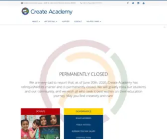 Createacademy.org(Create Academy) Screenshot