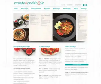 Createacookbook.com.au(Create a Cookbook) Screenshot