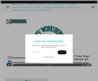 Createandescapediy.com(Create & Escape Creative Studios & Workshops) Screenshot
