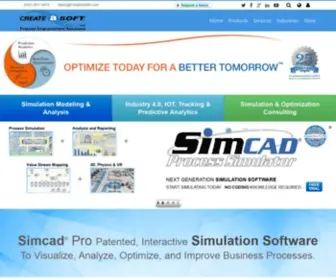 Createasoft.com(Simulation Software) Screenshot