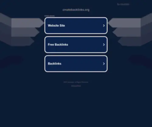 Createbacklinks.org(createbacklinks) Screenshot