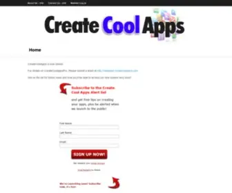Createcoolapps.com(Create Cool Apps) Screenshot