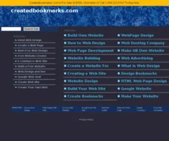 Createdbookmarks.com(日喀则炔潘装饰设计工程有限公司) Screenshot