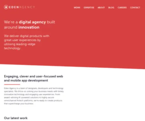 Createdineden.com(Digital Agency) Screenshot