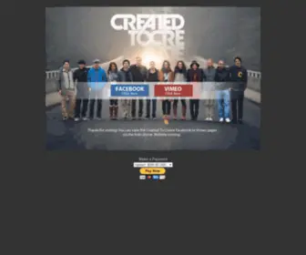 Createdtocreate.com(Created To Create) Screenshot