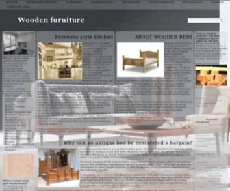 Createdwithlogs.com(Wooden furniture Easy Random Posts) Screenshot