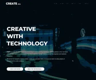 Create.eu(Creative with technology) Screenshot