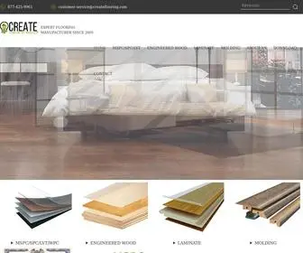 Createflooring.com(MUCHSEE WOOD INC) Screenshot