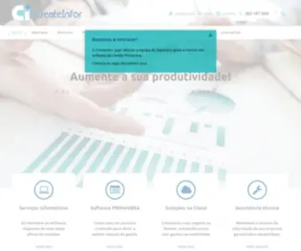 Createinfor.pt(Consultoria em Informática e Software de Gestão) Screenshot
