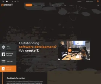 Createit.com(PHP web development company in Poland) Screenshot