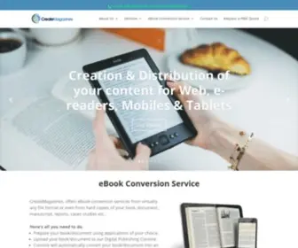 Createmagazines.com(Digital Publishing) Screenshot