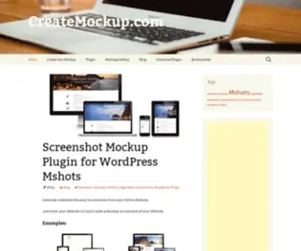 Createmockup.com(Generate Website Mockup Screenshots) Screenshot