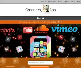 Createmyfreeapp.com(The best online app builder) Screenshot