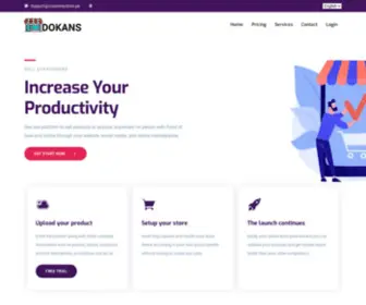 CreatemyStore.pk(Dokans) Screenshot