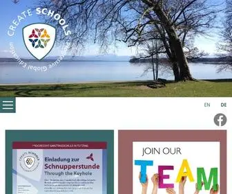 Createschools.de(Startseite) Screenshot