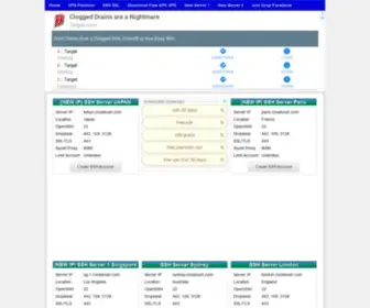 Createssh.com(Free Premium SSH SSL OpenVPN Shadowsock Account 1 Month) Screenshot