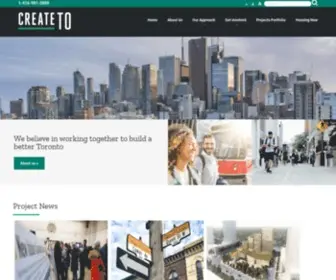 Createto.ca(CreateTO) Screenshot