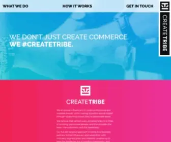 Createtribe.com(Social Commerce Meets Social Impact) Screenshot