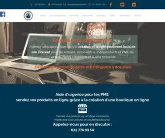 Createur-DE-Site.ch(Agence web) Screenshot