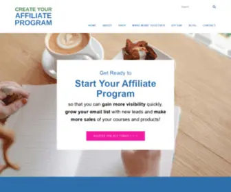 Createyouraffiliateprogram.com(Create Your Affiliate Program) Screenshot