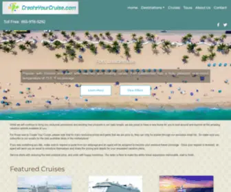 Createyourcruise.com(Create Your Cruise) Screenshot