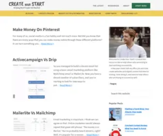 Createyourstart.com(Create Your Start) Screenshot