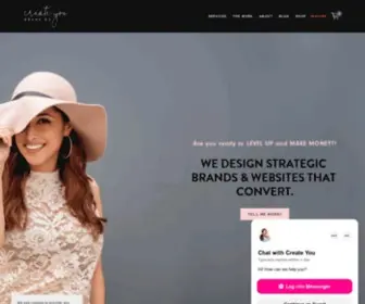 Createyou.us(Create You Branding) Screenshot