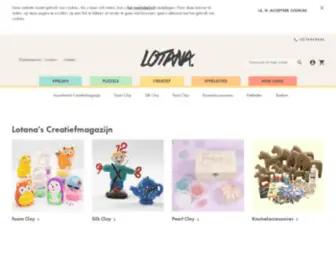 Creatiefmagazijn.be(Lotana's Creatiefmagazijn) Screenshot