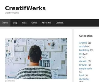 Creatifwerks.com(Creative Works) Screenshot