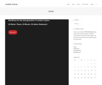 Creatifyforever.com(Creatify forever) Screenshot