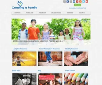 Creatingafamily.org(The national infertility) Screenshot