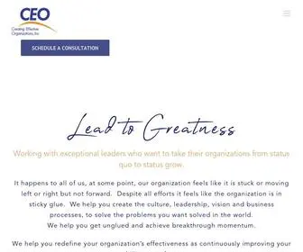 Creatingeffectiveorganizations.com(Creating Effective Organizations) Screenshot