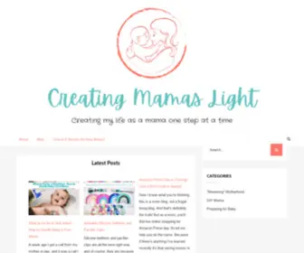 Creatingmamaslight.com(Creating Mamas Light) Screenshot