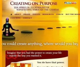 Creatingonpurpose.net(Creating On Purpose) Screenshot