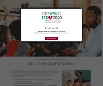 Creatingtraumasensitiveschools.org(ATN’s Trauma) Screenshot